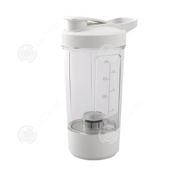 INN Automatisk blandkopp 400ml uppladdningsbar med skala kaffekopp magnetisk automatisk transparent isolerad mugg