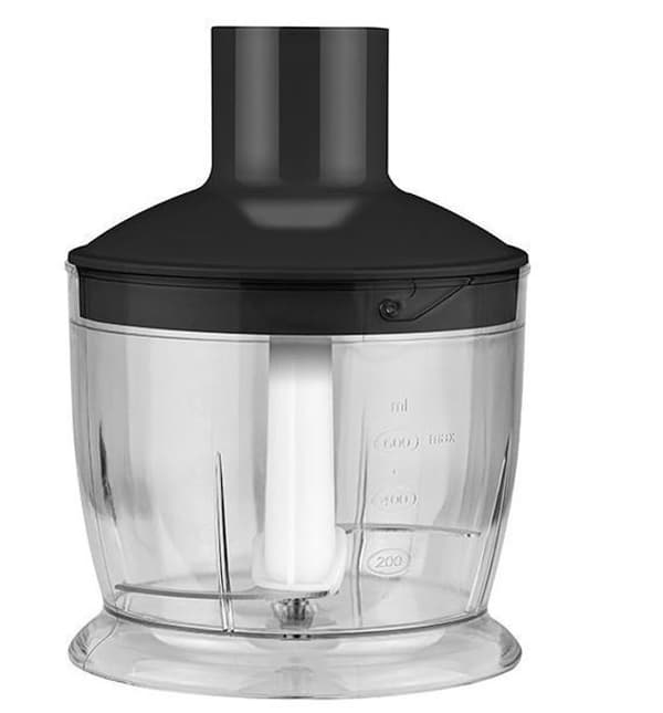 Blender Lafe - LAFBLE46742 - BRK-003A mixer 0,6 L Immersionsmixer Svart, Silver, Transparent 800 W