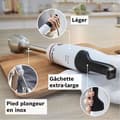Miniatyrbild 4 av 6: Stavmixer - BOSCH - MSM4W221 - 600 W - 4 vassa blad - Mixerskål - Minihackare - Visp - Keramiskt redskap