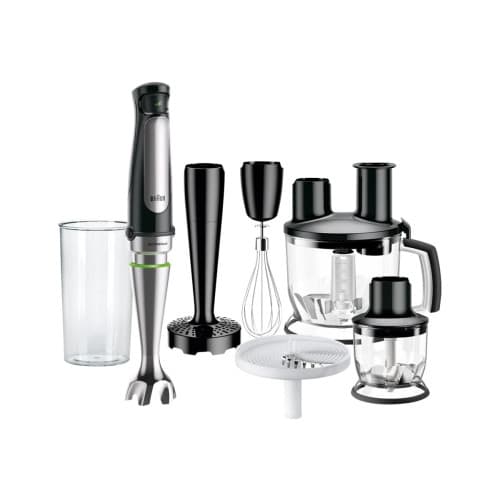 Braun Multiquick 7 MQ 7087X - handmixer - "high-end"-svart/borstat rostfritt stål