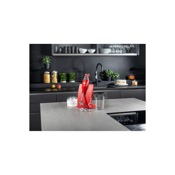 Mixerstav - BAMIX - M200 SwissLine - 200W - Röd - Multifunktionell