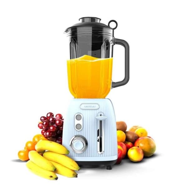 Cecotec Mixer-mixer Power Black Titanium RetroBlue