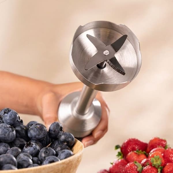 Cecotec stavmixer Power RetroBlue 1200MAX Cream &amp; Crush