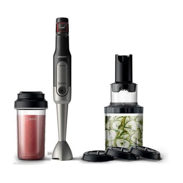 Handmixare - Philips - Viva Collection - 800 W - ProMix-teknologi - Spiralizer-tillbehör