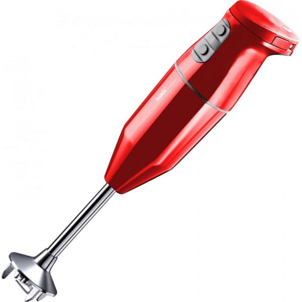Bamix Cordless PLUS - trådlös stavmixer, röd