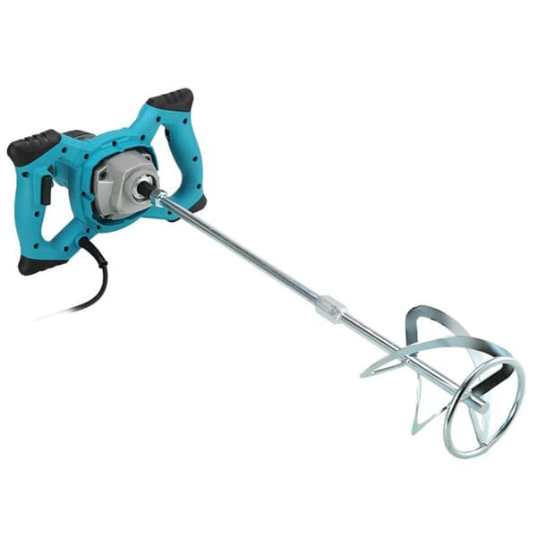 Elektrisk Cementblander, 2100W Effekt, 6 Variable Hastigheder,Blå, EU
