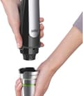 Miniatyrbillede 3 af 8: Braun MultiQuick 7 MQ 7045X 1,25 L Stavblender 1000 W Sort, Rustfrit stål