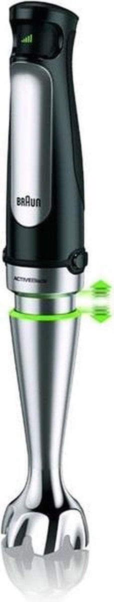 Braun MultiQuick 7 MQ 7045X 1,25 L Stavblender 1000 W Sort, Rustfrit stål