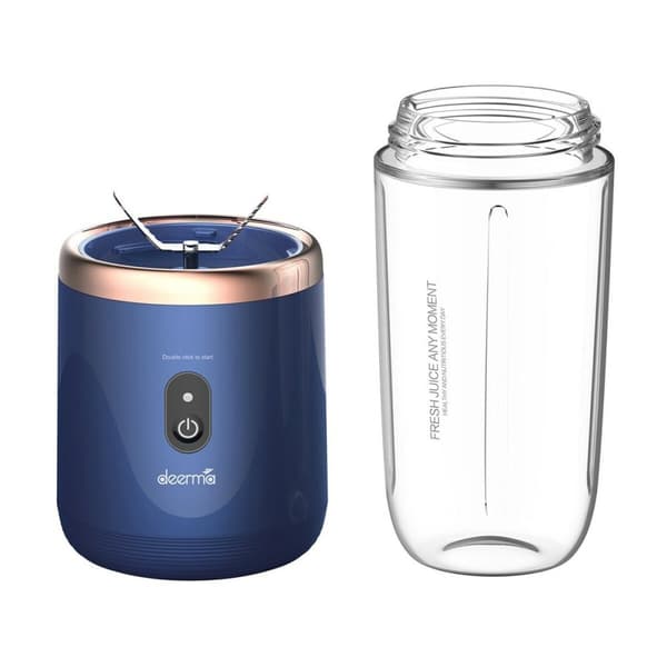 Kop-blender Deerma DEM-NU06 Blå 140 W 400 ml