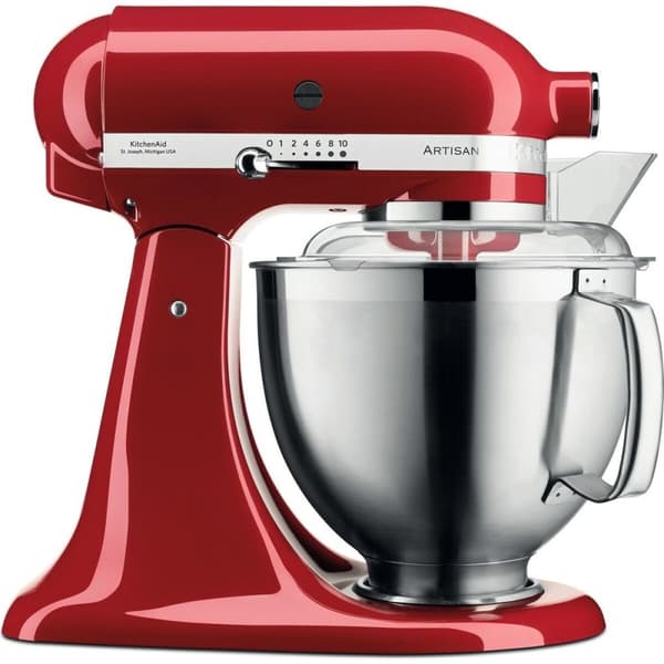 Foodprocessor KitchenAid 5KSM185PSEER Rød 300 W 4,8 L