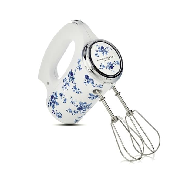 Handmixer 300W - Laura Ashley - China Rose - Flera hastigheter, robusta och hållbara vispar och krokar i rostfritt stål