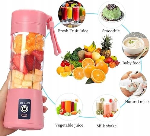 BLENDER SMOOTHIE HANDMIXER BÄRBAR TRÅDLÖS GÅVA