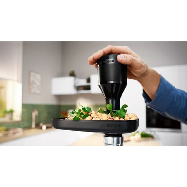 Kötthackare BOSCH MFWS420W Vit Svart Rostfritt stål