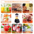 Miniatyrbild 3 av 4: INN Mixeur Blender 1800W Kapacitet 1,8L Flera hastigheter Nekar i rostfritt stål Lätt att rengöra För smoothies Färsk juice Mixeur