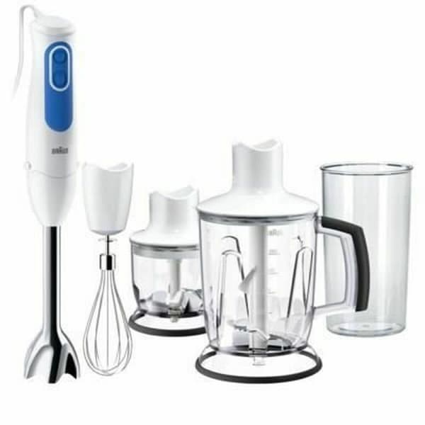 Stavmixer Braun MQ3045WH 700 W Vit Vit/Blå Blå/Vit 700 W