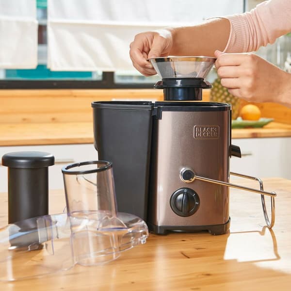 Mixer Black & Decker 1,2 L 600 W Svart Grå