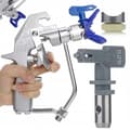 Pikkukuva 1 / 9: Rosfix Rosfix UltraSpray -maalipistooli, jossa on 2-sorminen liipaisin PM2PRUS04 ja kansi + Rosfix Hi-Flow 629 -maalisuutin