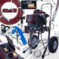 Pikkukuva 1 / 10: Zenthril Comet T LP -maalausyksikkö, 3500 W 25 MPa 0,039"", 5 l/min, HyperElite-sarja