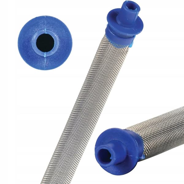 SprayGuard Mesh50 Collar - 50 meshin suodatin kauluksella varustettuun maaliruiskupistooliin | Lateksille ja emalille | Pumpun ja suuttimen suojaus |