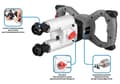 Miniatyrbillede 1 af 3: Energy+ 18V børsteløs dobbeltmixer uden batteri