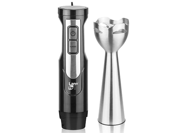 LAFE BRK-003A mixer 0,6 L Stavmixer Svart, Silver, Transparent 800 W