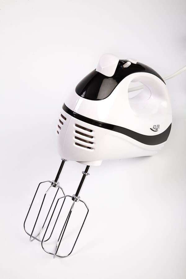 Adler AD 4205 Handmixer Svart, Vit 300 W