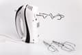 Miniatyrbild 4 av 7: Adler AD 4205 Handmixer Svart, Vit 300 W