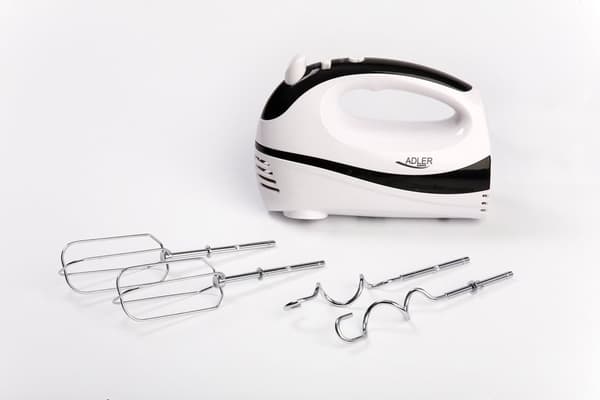 Adler AD 4205 Handmixer Svart, Vit 300 W