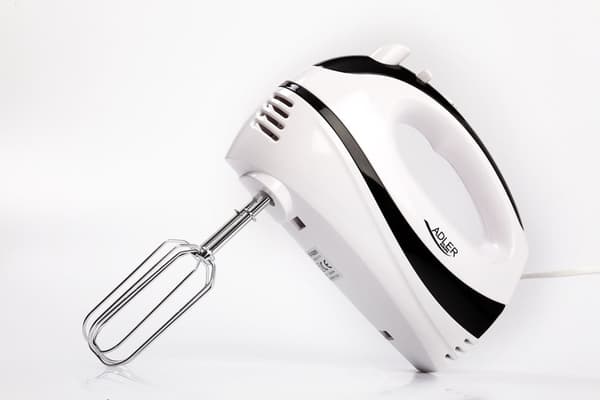 Adler AD 4205 Handmixer Svart, Vit 300 W
