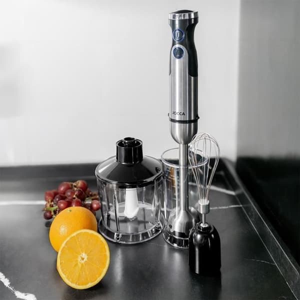 Mixertau - JOCCA - Med tillbehör - 1200 W - Svart och grå