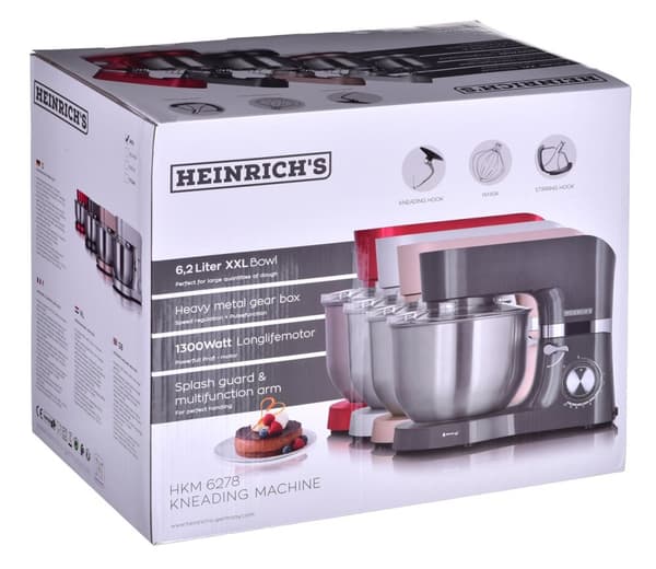 HEINRICH "S HKM 6278 foodprocessor Grå