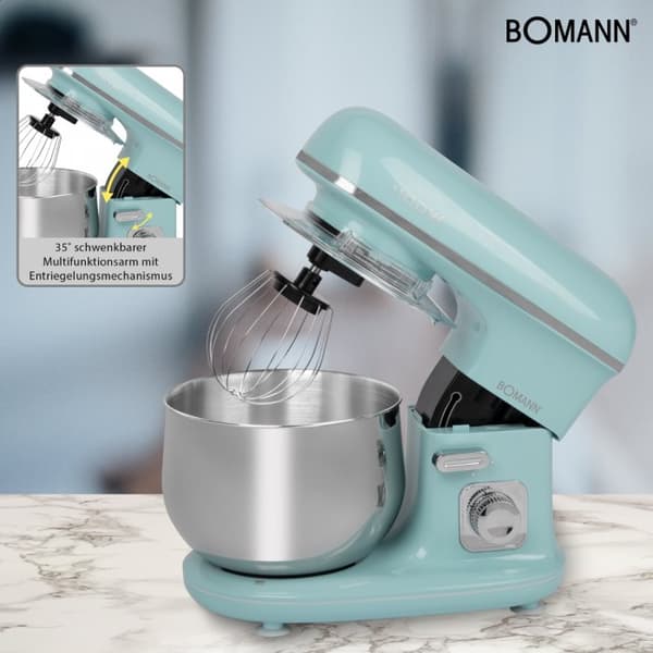 Bomann KM 6030 CB matberedare 1100 W 5 L Mintfärg