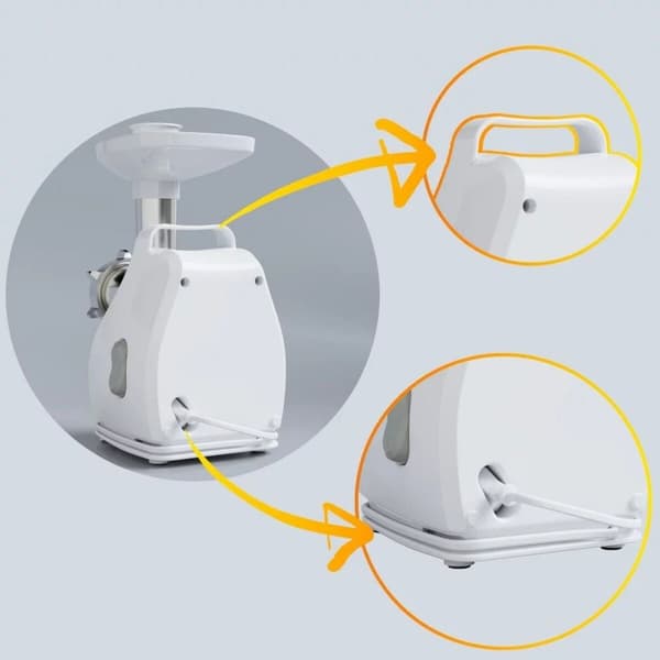 Kødhakker SMAPP 490.81 BIAŁA Hvid 2200 W