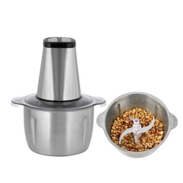 Kop-blender Heinrich's HMZ 8849 Grå Sølvfarvet 500 W 2 L