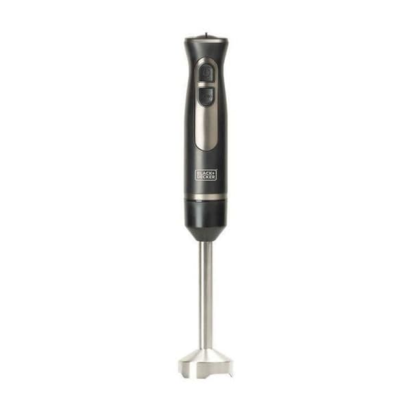 Handmixare - BLACK & DECKER - BXHB800E - 800W - Avtagbar rostfritt stål - Hastighetsreglerare