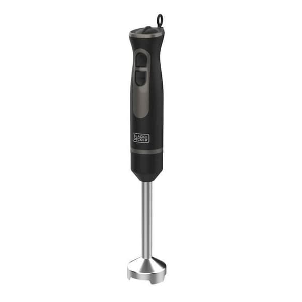 Handmixare - BLACK & DECKER - BXHB800E - 800W - Avtagbar rostfritt stål - Hastighetsreglerare