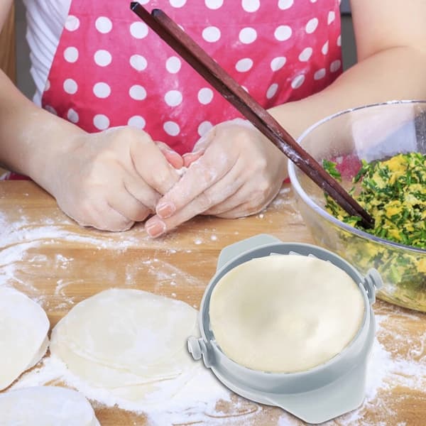 2-i-1 DUMPLINGMASKINE CIRKLE Dumplingmaskine ABS-SKÆRER