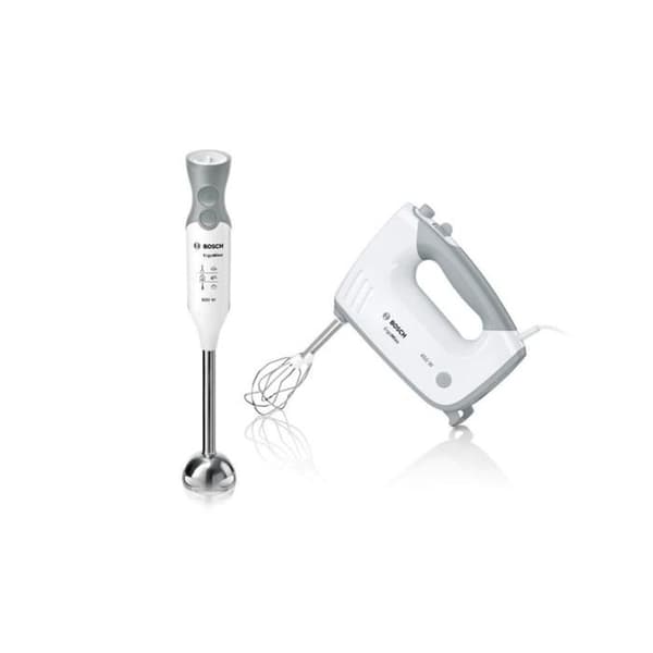 Handmixare - Bosch - MFQ36460 - Vit - Vispar och spiraler - Kapacitet 500g