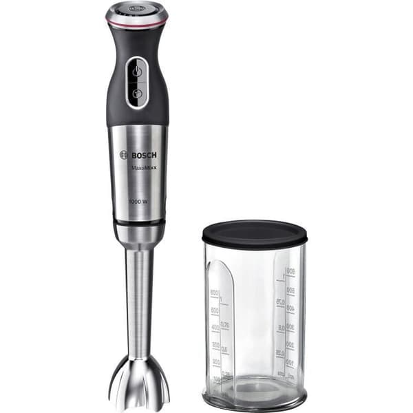 Bosch MS8CM6110 stavmixer - Mixer 0,6 L - Svart, Silver 1000 W