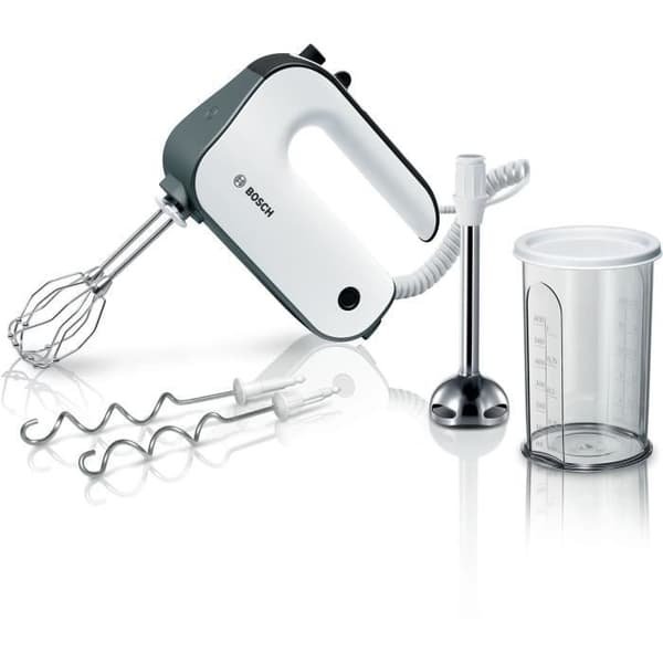 Batteri BOSCH MFQ49700 - 850 W - 5 hastigheter + turbo - vit/ antracit