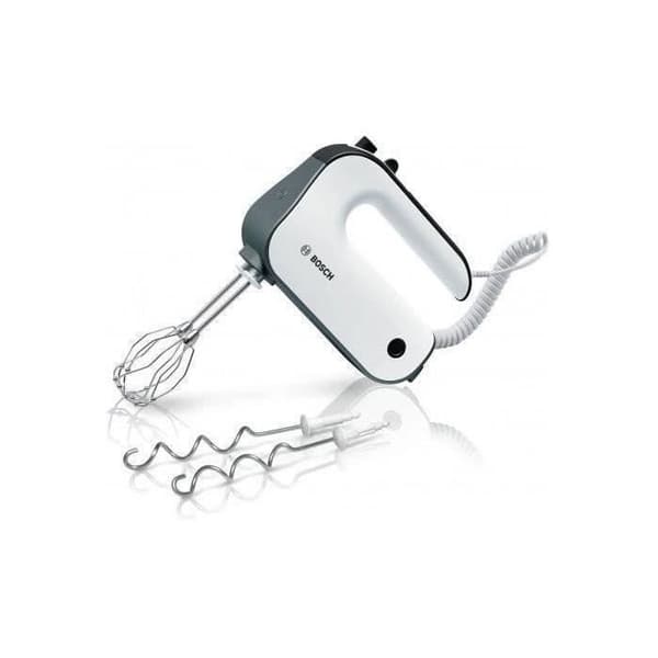 BOSCH MFQ49300 mixer - 850W - 2 specialvispar - 2 degkrokar i rostfritt stål - vit