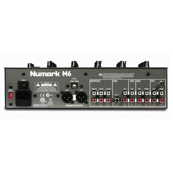 M6 USB DJ Mixers M6USB
