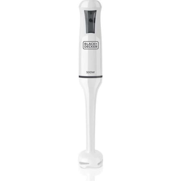 BLACK &amp; DECKER - Stavmixer - 500W - vit - BXHB500E