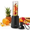 Miniatyrbild 1 av 4: ZWILLING Blender Smoothie Maker + Vattenflaska med lock 600ml 300W Rostfritt stål/Plast Svart
