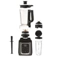 Miniatyrbild 2 av 5: MOULINEX Blender InfinyMix+ Smoothie Mixer, 1,75 L tritan skål, 600 ml vattenflaska, 5 automatiska program, 1600W LM91HD10