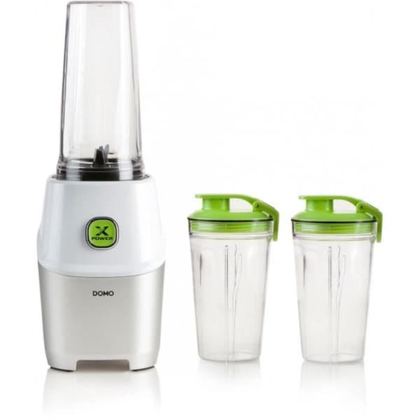 Xpower Blender - DOMO - DO700BL - 1000 W - 3 flaskor - 10 stycken - Grå
