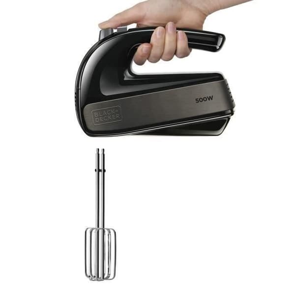 BLACK &amp; DECKER - Mixer - 500W - svart - BXMX500E