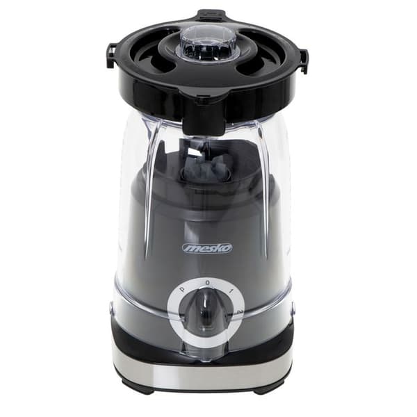 Blender 1,8 liter utan BPA, mixer med maximal effekt 1000W, 2 hastigheter + puls Mesko MS 4079 1000W svart/silver 39617