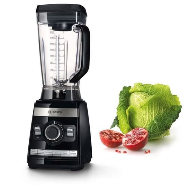 BOSCH MMBH6P6B VITA BOOST Blender - Svart / rostfritt stål