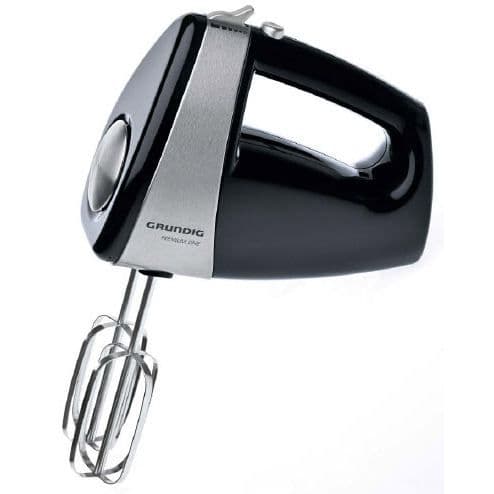 Handmixer - GRUNDIG - HM5040 - 300W - Turbofunktion - 5 hastigheter - Svart